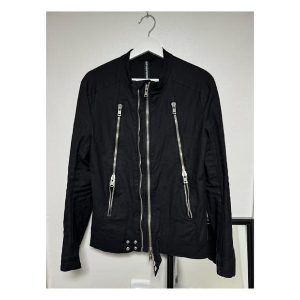 립반윙클 더블집 라이더 자켓