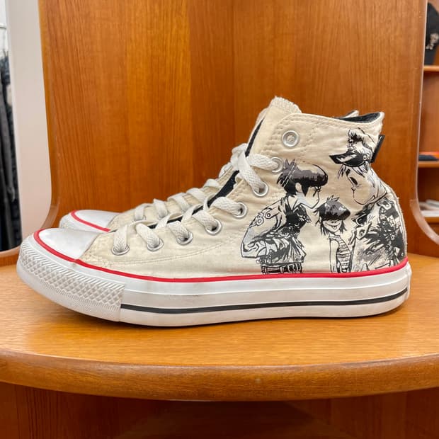 [260] Gorillaz x 컨버스 올스타 하이 스니커즈