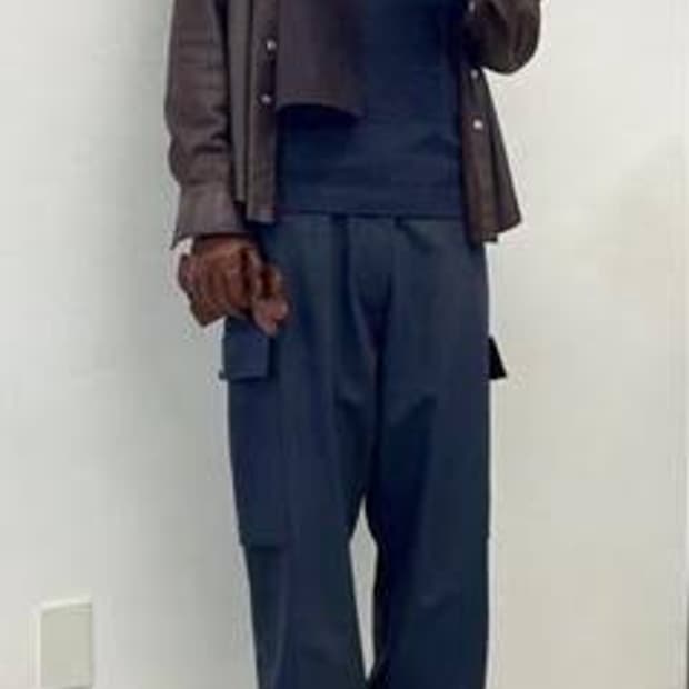 오마르 아프리디 barnett cargo trouser 48 로로피아나