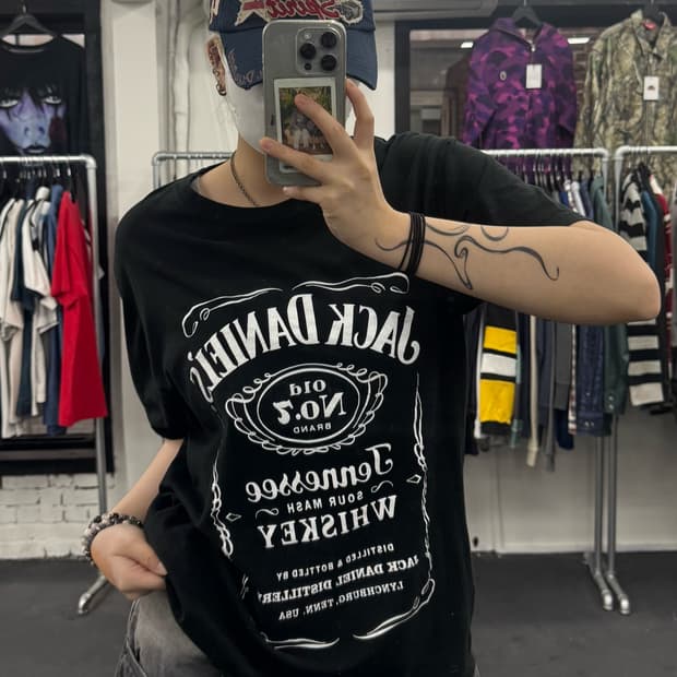 VTG 잭 다니엘 티셔츠