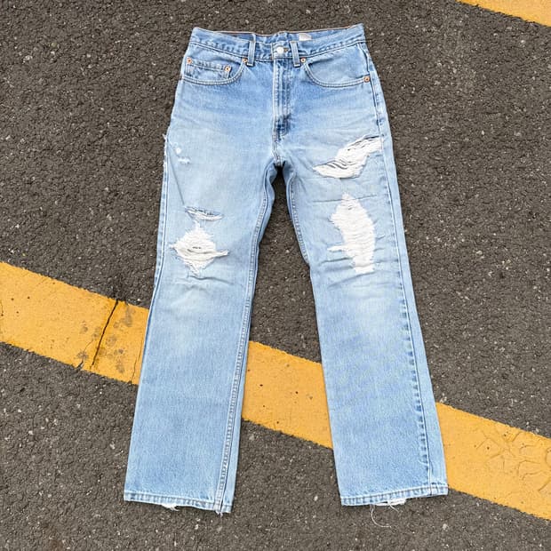 90s USA 빈티지 리바이스 517 부츠컷