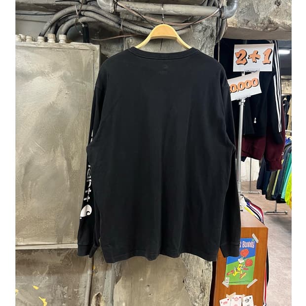 칼하트 롱슬리브리스 긴팔티 블랙 L #csz3647