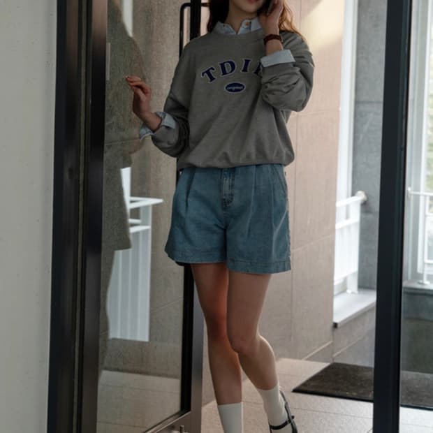 till i die 틸아이다이 데님 반바지