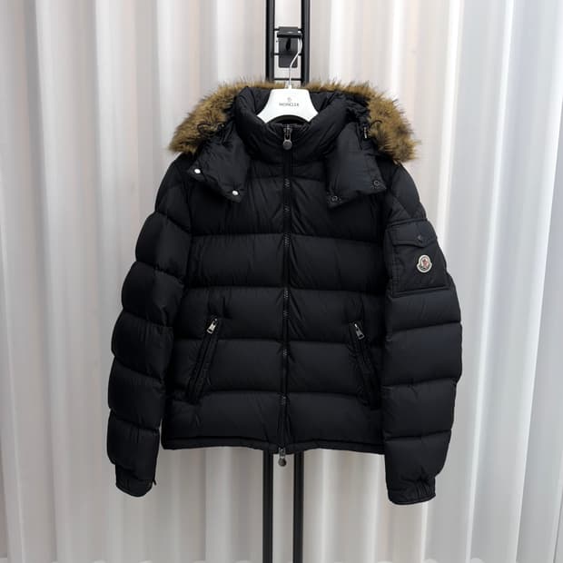 [3] 몽클레어 마야프 다운 숏 패딩 블랙