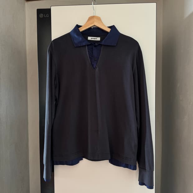 기마구아스 LUIS LS POLO 그레이 네이비 M