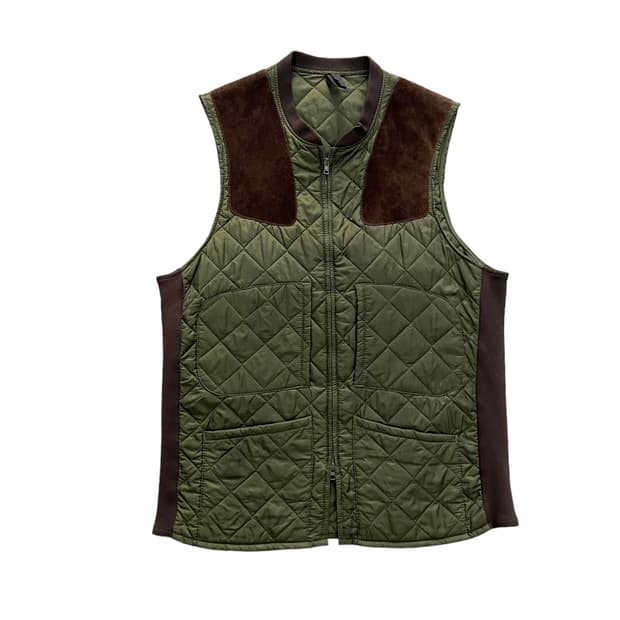 [105] 바버 퀼팅 베스트 조끼