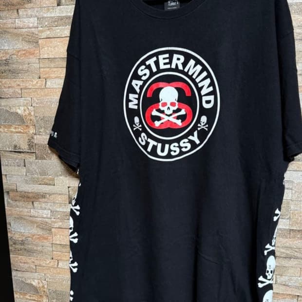스투시 마스터마인드 콜라보 티셔츠
