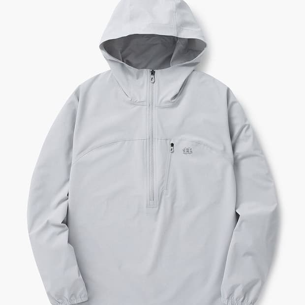 새상품) 코오롱스포츠 하이브리드 후드 아노락 100