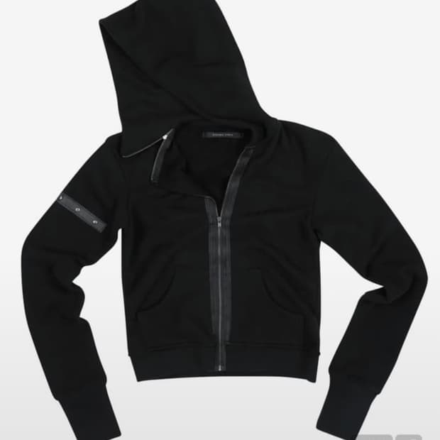 도그마 엑스 집업 FLEECE-BACK JERSEY SLIM HOODIE