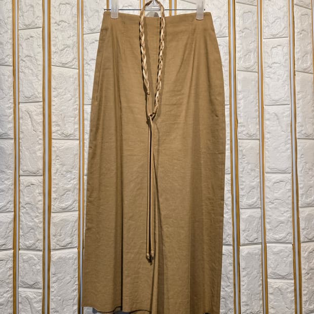 랑방 린넨 스커트 롱스커트 롱치마 23-24