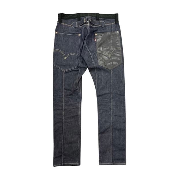 [S] 준야와타나베 X 꼼데가르송 X 리바이스 신치백 절개 데님