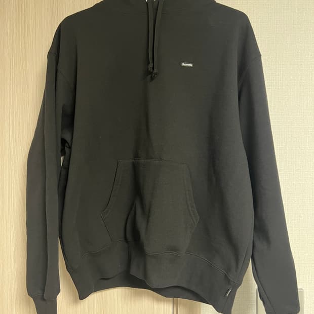 슈프림 스몰 박스 후드 스웨트셔츠 블랙 - 25FW, M size
