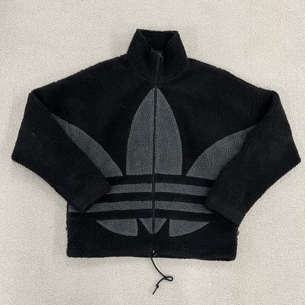 M 아디다스 빅트레포일 쉐르파 자켓 0225M1