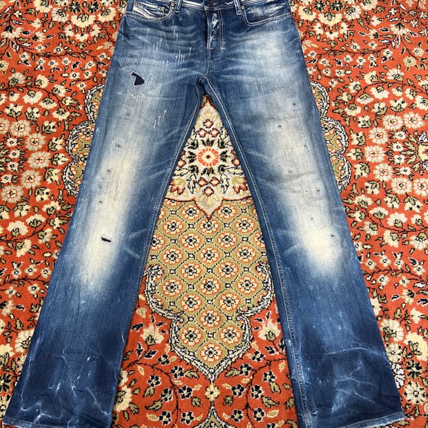 [28] 디젤 자티니 부츠컷 데님 팬츠