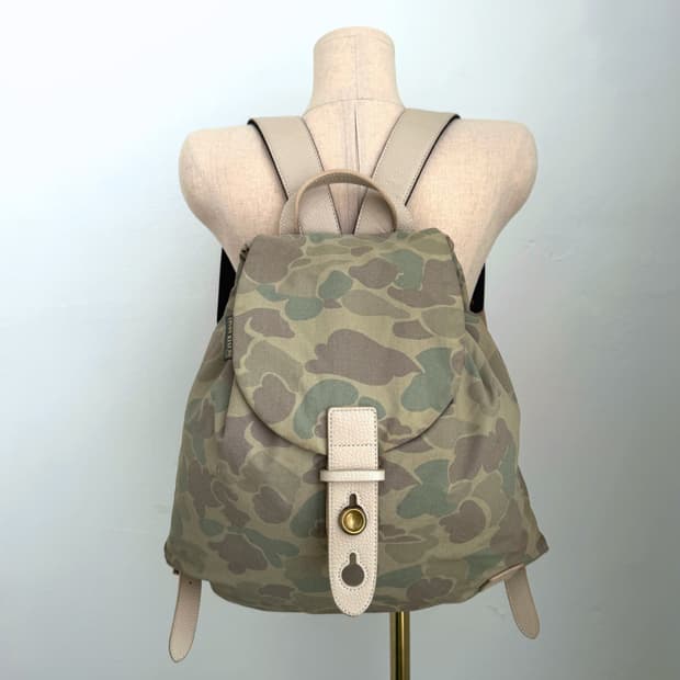 에버카키(EVER KHAKI) 카모플라주 빈티지 백팩