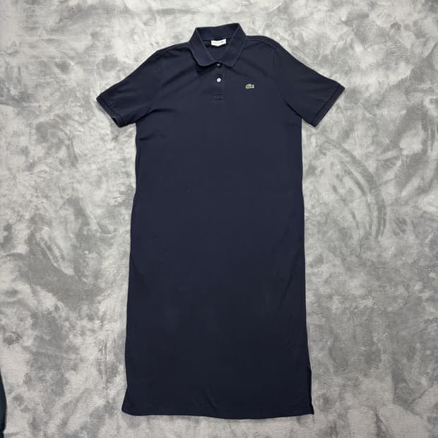 라코스테 피케 롱 원피스 36