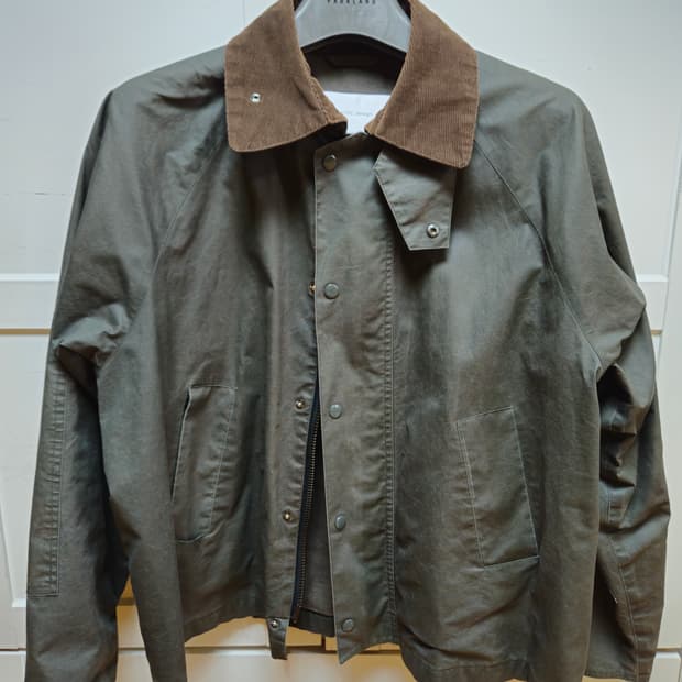 AVEC Design 왁스자켓 프리사이즈 바버 스페이