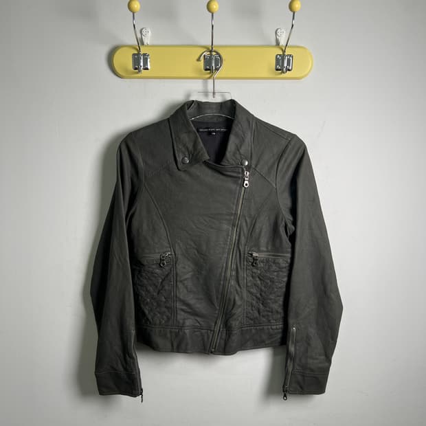 spick and span 양가죽 라이더 자켓 38