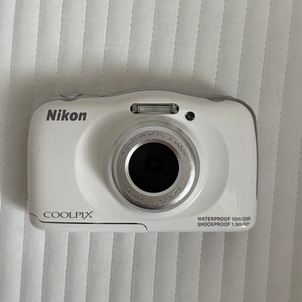 니콘 쿨픽스 s33 nikon coolpix s33 디지털카메라 디카