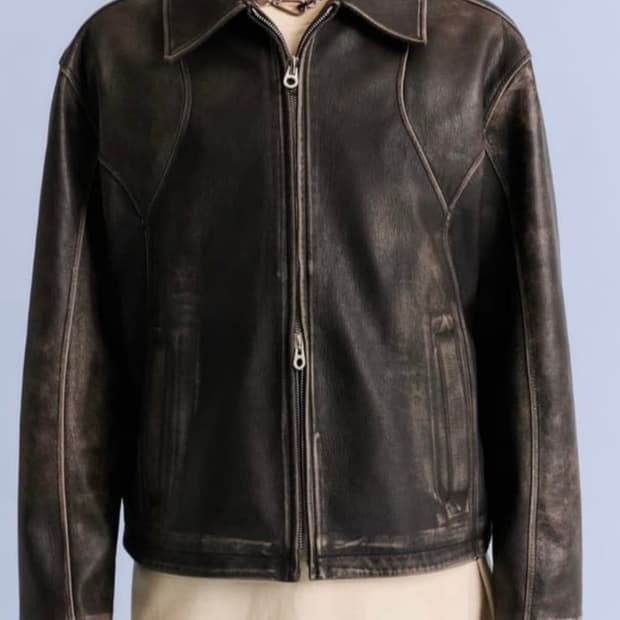 Addoff leather jacket