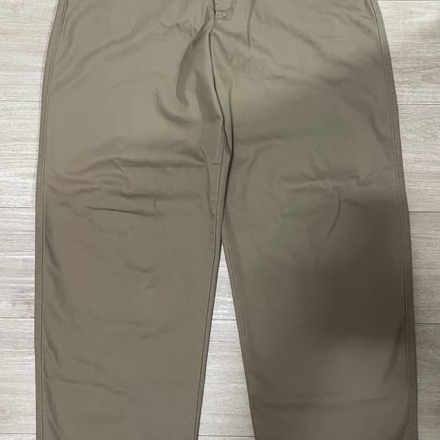 유니클로 와이드핏 치노팬츠 85 베이지