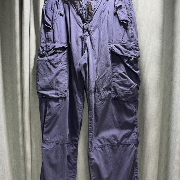 폴로 랄프 로렌 빈티지 카고 팬츠 네이비 - 32