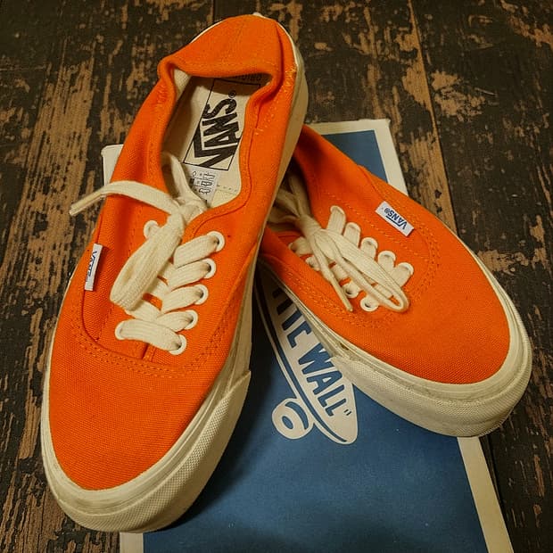 vans 반스 볼트 구형 오렌지
