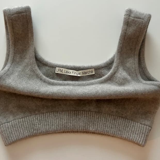 Lfm cozy knit tank top