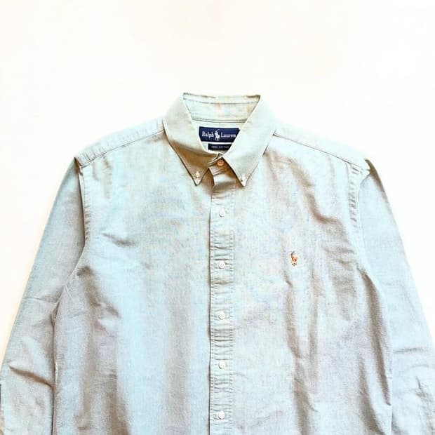 폴로랄프로렌 옥스포드 피스타치오 셔츠