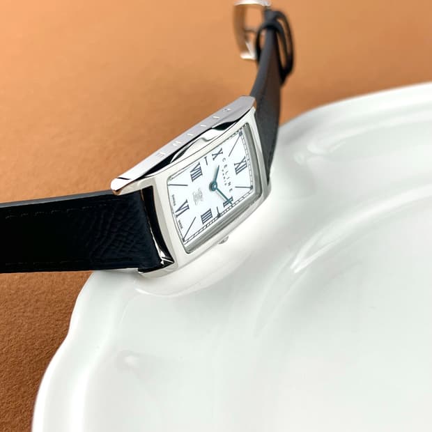 CELINE white square watch UNISEX
