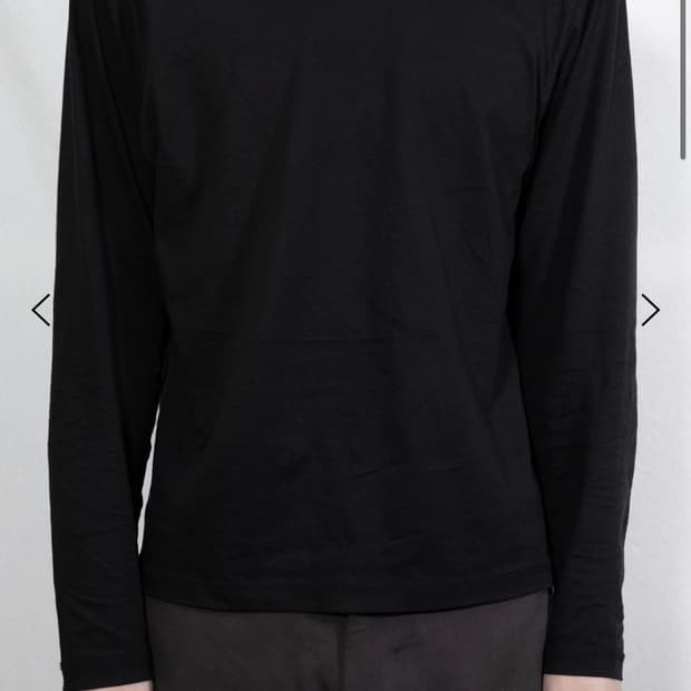 (2) LES pin long sleeve 핀 롱슬리브 블랙