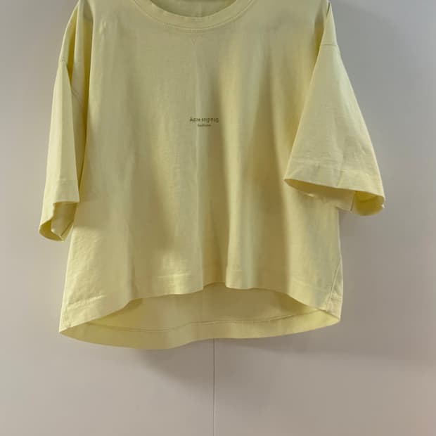 Acne Studios 아크네스튜디오 레몬컬러 반팔티셔츠