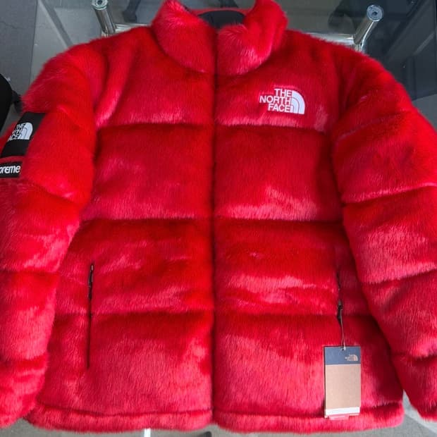 Supreme The North Face Faux Fur 눕시자켓