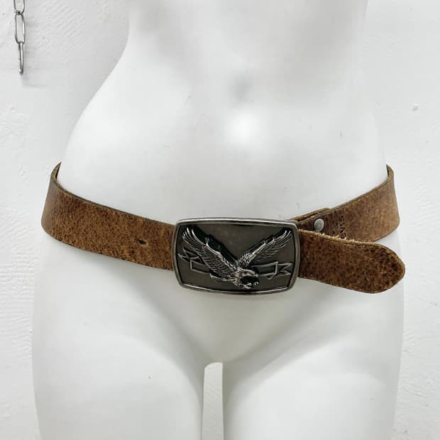 리바이스 리얼레더 독수리 버클 벨트