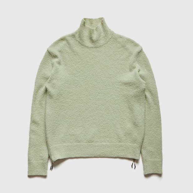 언어펙티드/ 사이드 지퍼 터틀넥 스웨터/ M