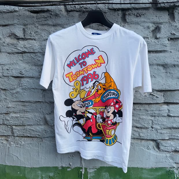 Disney 디즈니 1996 그래픽 빈팔 티셔츠