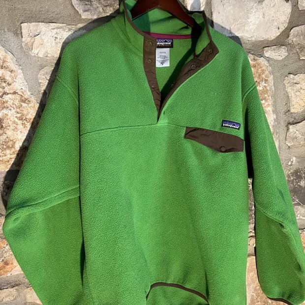 파타고니아 신칠라 스냅-T 그린