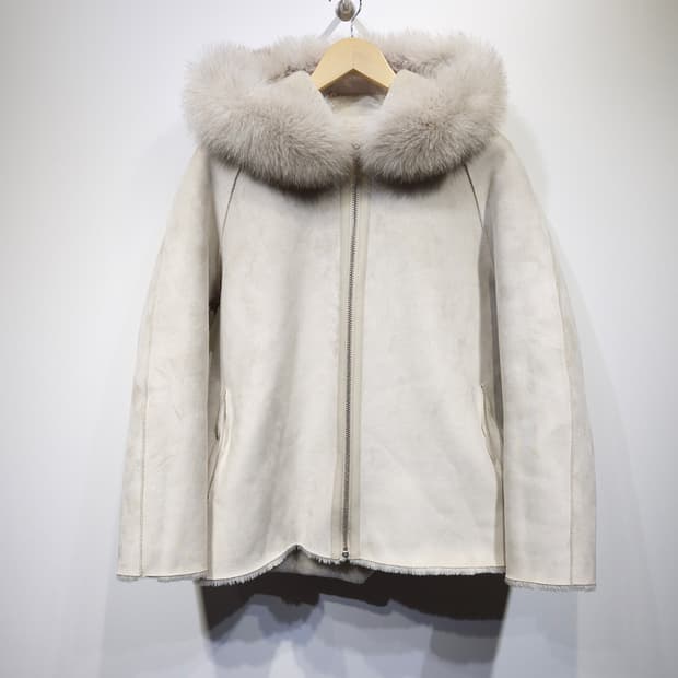 시슬리 SISLEY 폭스퍼 리버시블 무스탕_44