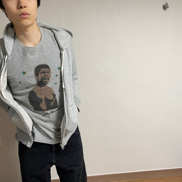 무하마드 알리 빈티지 티셔츠