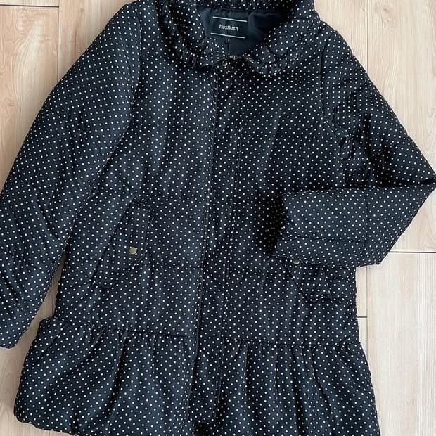 빈티지 도트 패딩