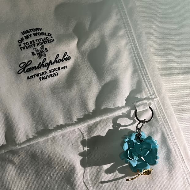 raf simons 19AW 패널링 팬츠 