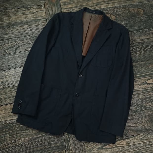 [씨피컴퍼니] 빈티지 코튼 블레이저 자켓 블랙 P01209