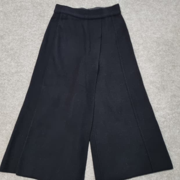 여성 67 시스템 와이드 팬츠 밴딩 바지