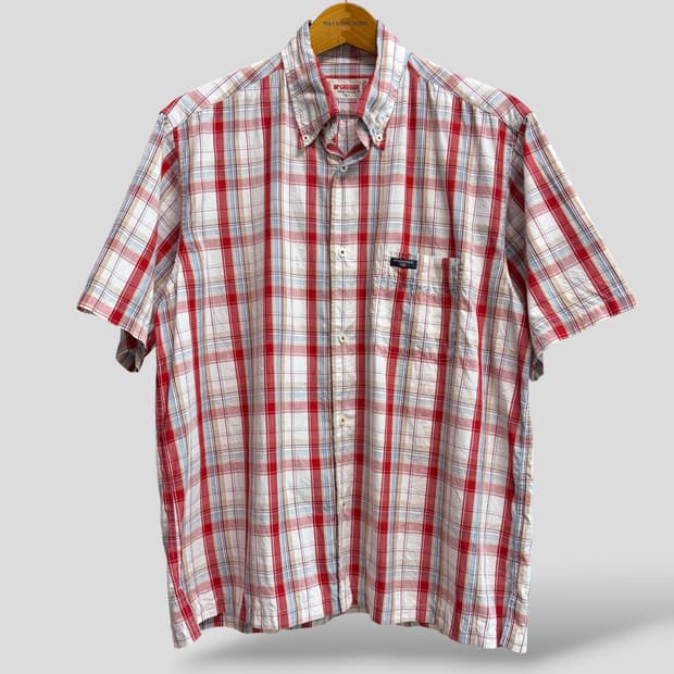 (L)McGREGOR 맥그리거 체크 반팔셔츠