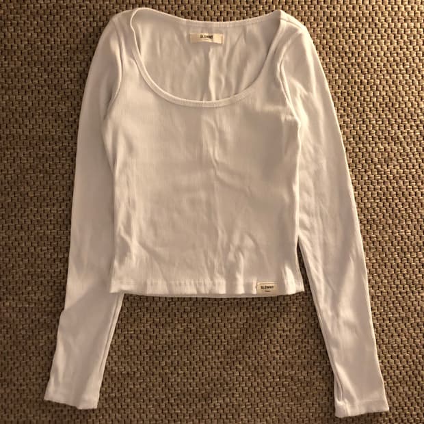 글로니 G CLASSIC RIB CREW NECK LONG SLEEVE