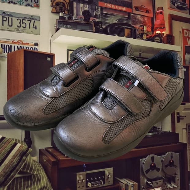 프라다 벨크로 슈즈 ( 225) AB1394