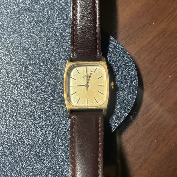 세이코 가죽시계