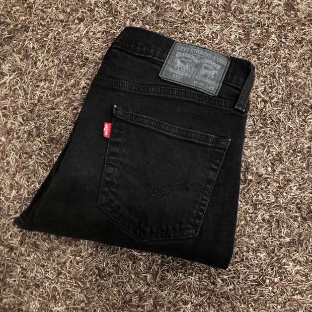 리바이스 511블랙진 데님 팬츠