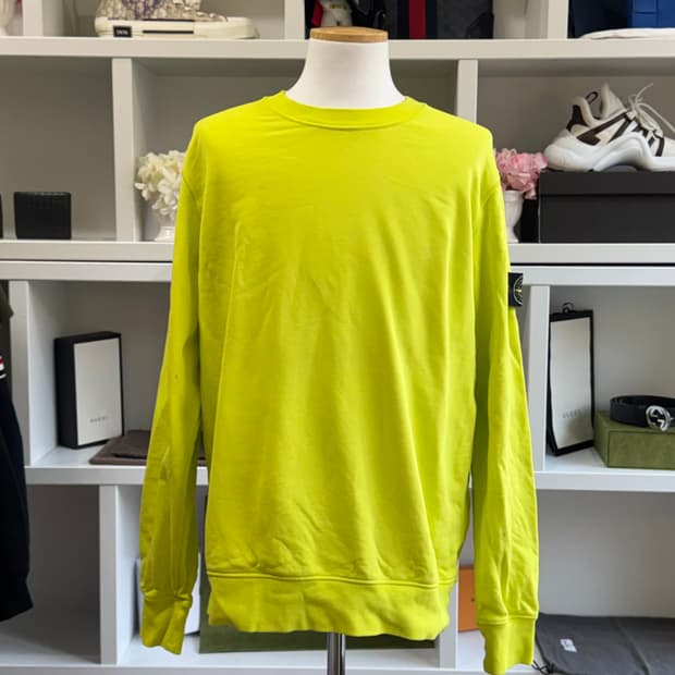 [xl] 스톤아일랜드 형광 맨투맨