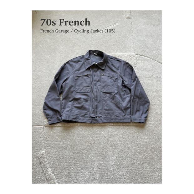 70-80s 프렌치 사이클 자켓 (105)